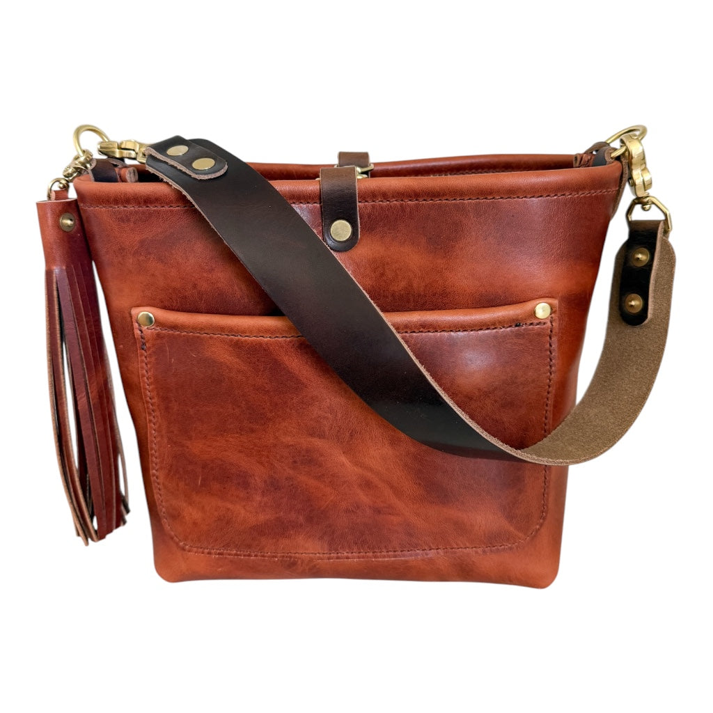 Bennett “shorty” Bucket in Horween English Tan
