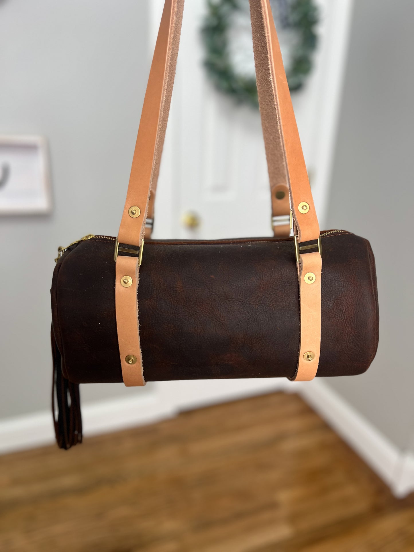 Bren Barrel in Kodiak Full Grain Leather
