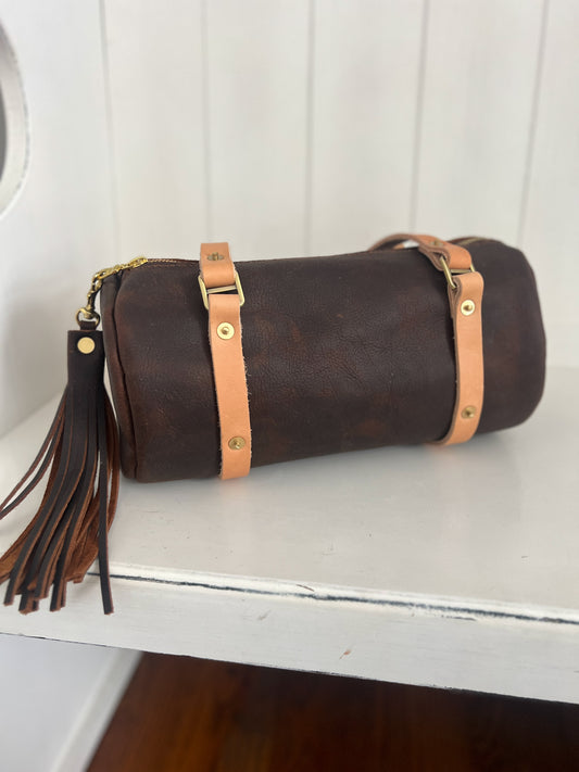 Bren Barrel in Kodiak Full Grain Leather