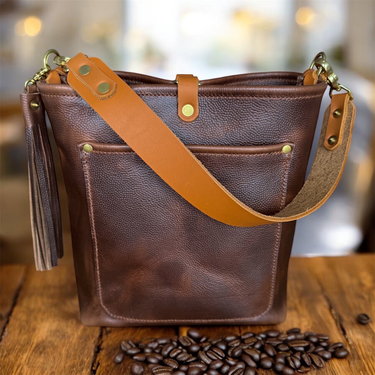 Bennett Bucket in Horween Football Limited Edition