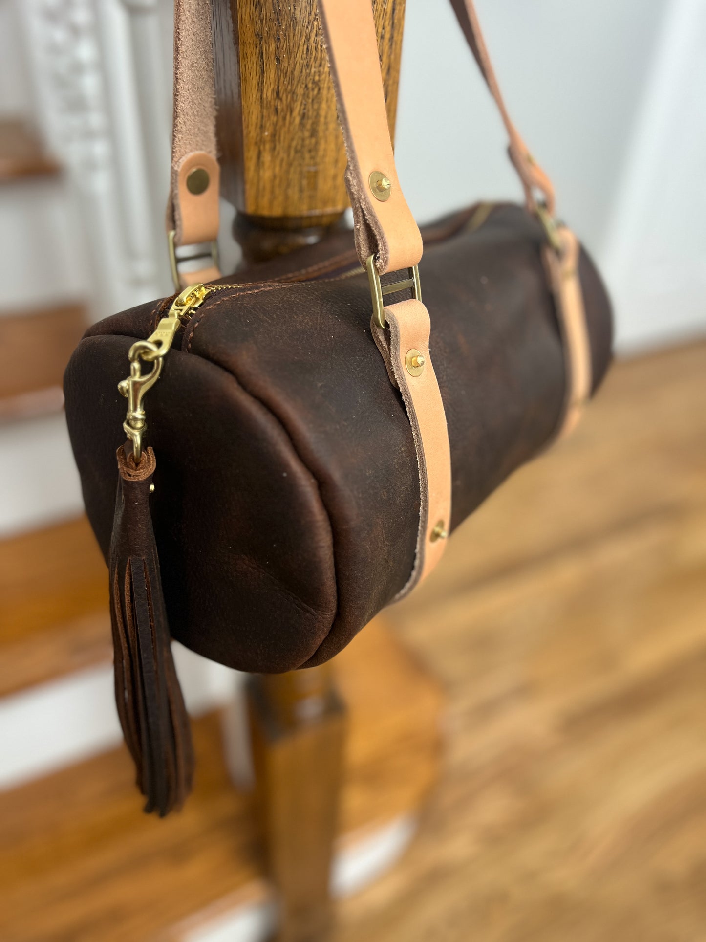 Bren Barrel in Kodiak Full Grain Leather