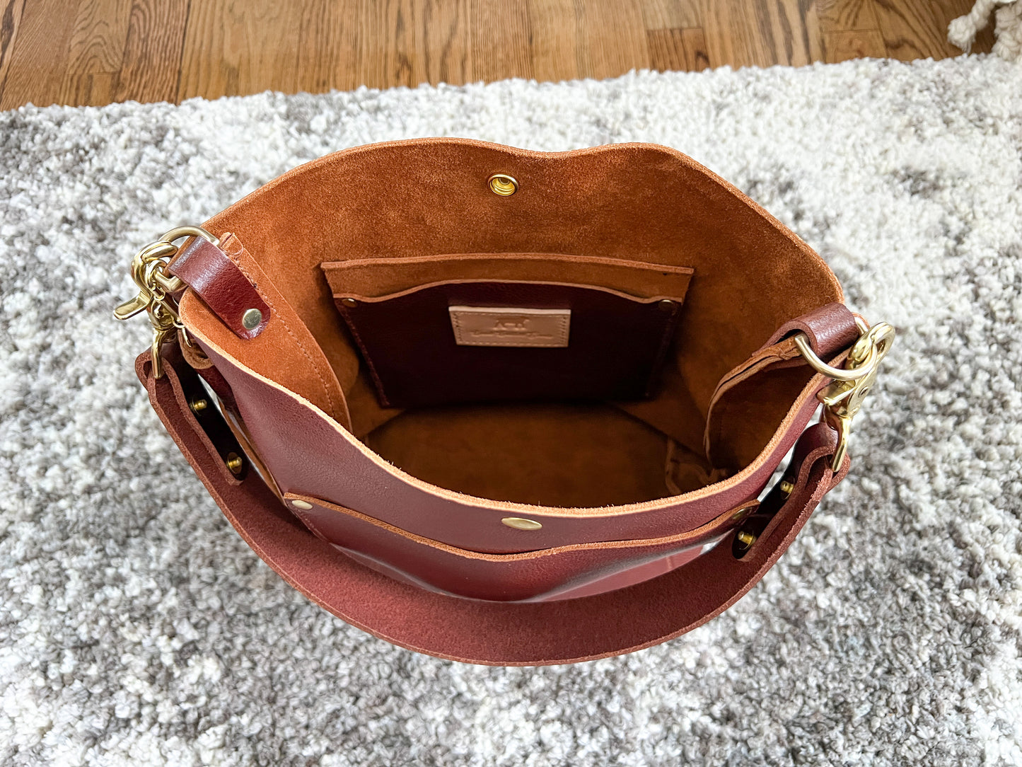 Bennett Bucket in Cognac