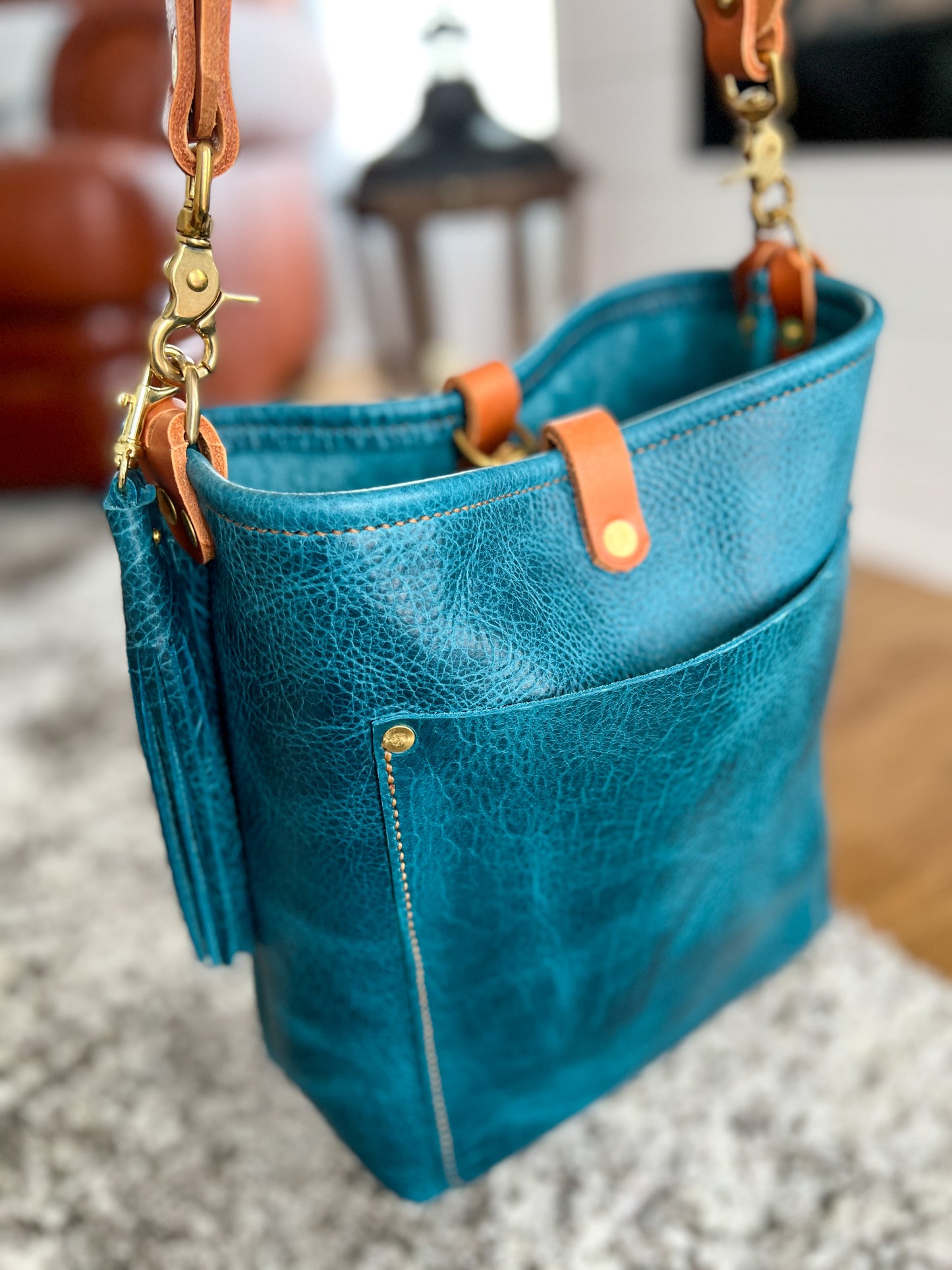 Bennett Bucket in Blue Moon Bison