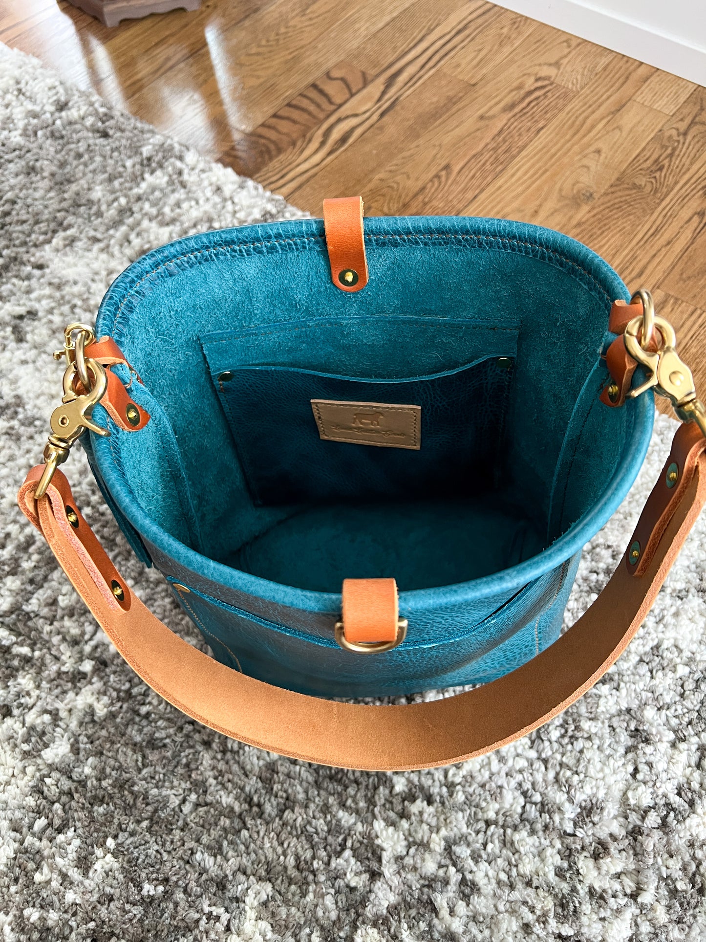 Bennett Bucket in Blue Moon Bison