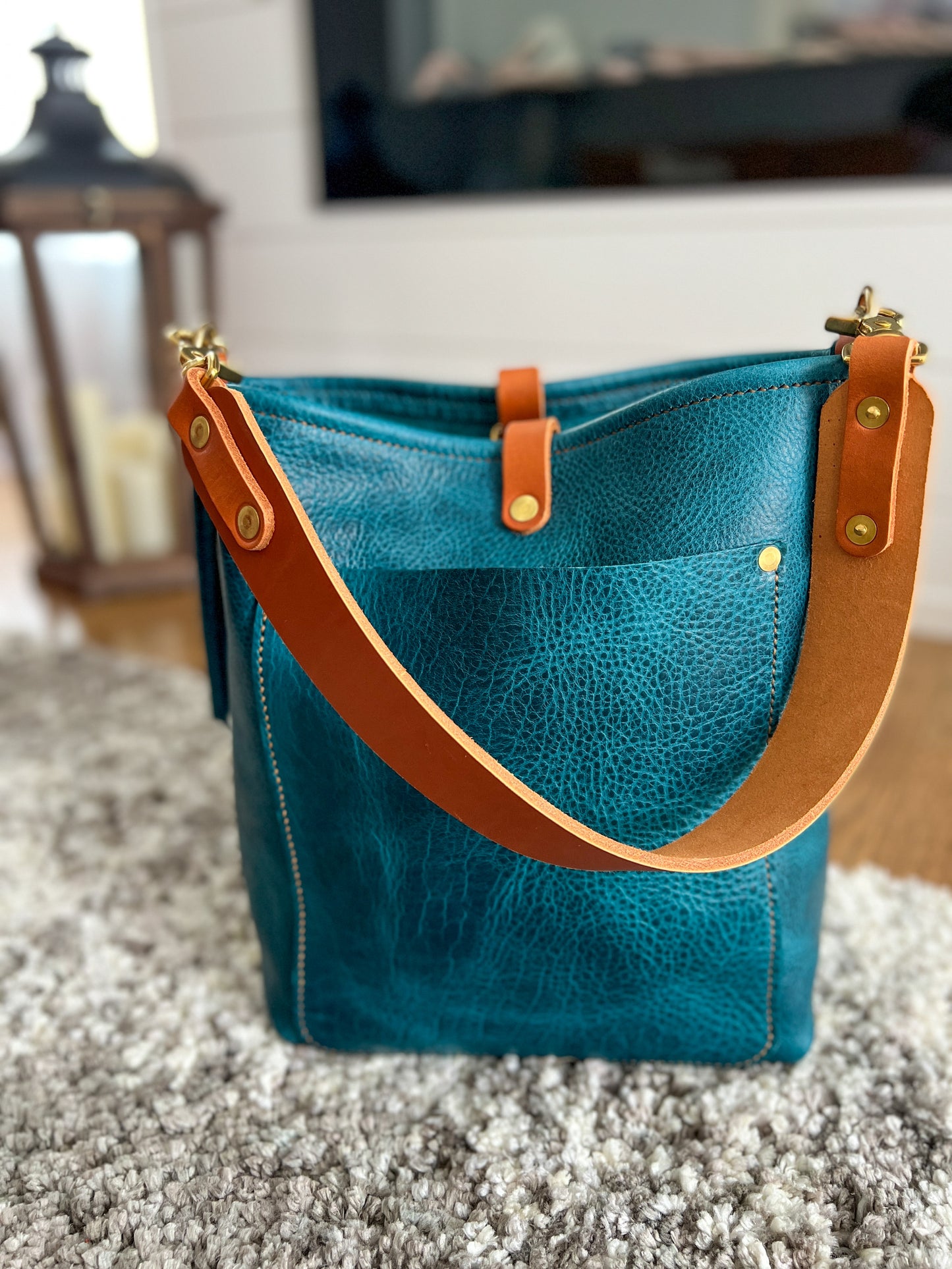 Bennett Bucket in Blue Moon Bison