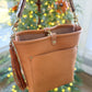 Bennett Bucket in Natural Vachetta (non-milled)