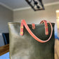 Classic Tote in Olive Italian Vachetta