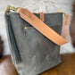 Bennett Bucket in Seagrass Derby Horween
