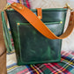Bennett Bucket in Emerald Horween Puttman Leather
