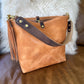 Hobo Bucket in Light Natural Horween Derby