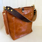 Bennett Bucket in Miel Cuoio Italian Leather