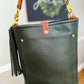 Bennett Bucket in Evergreen Vachetta