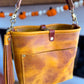 Bennett “shorty” Bucket in Yellowstone Italian Vegetable Tan