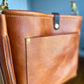 Bennett “shorty” Bucket in Toffee Veg Tan Leather