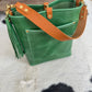 Bennett Bucket in Shamrock Green Full Grain Leather