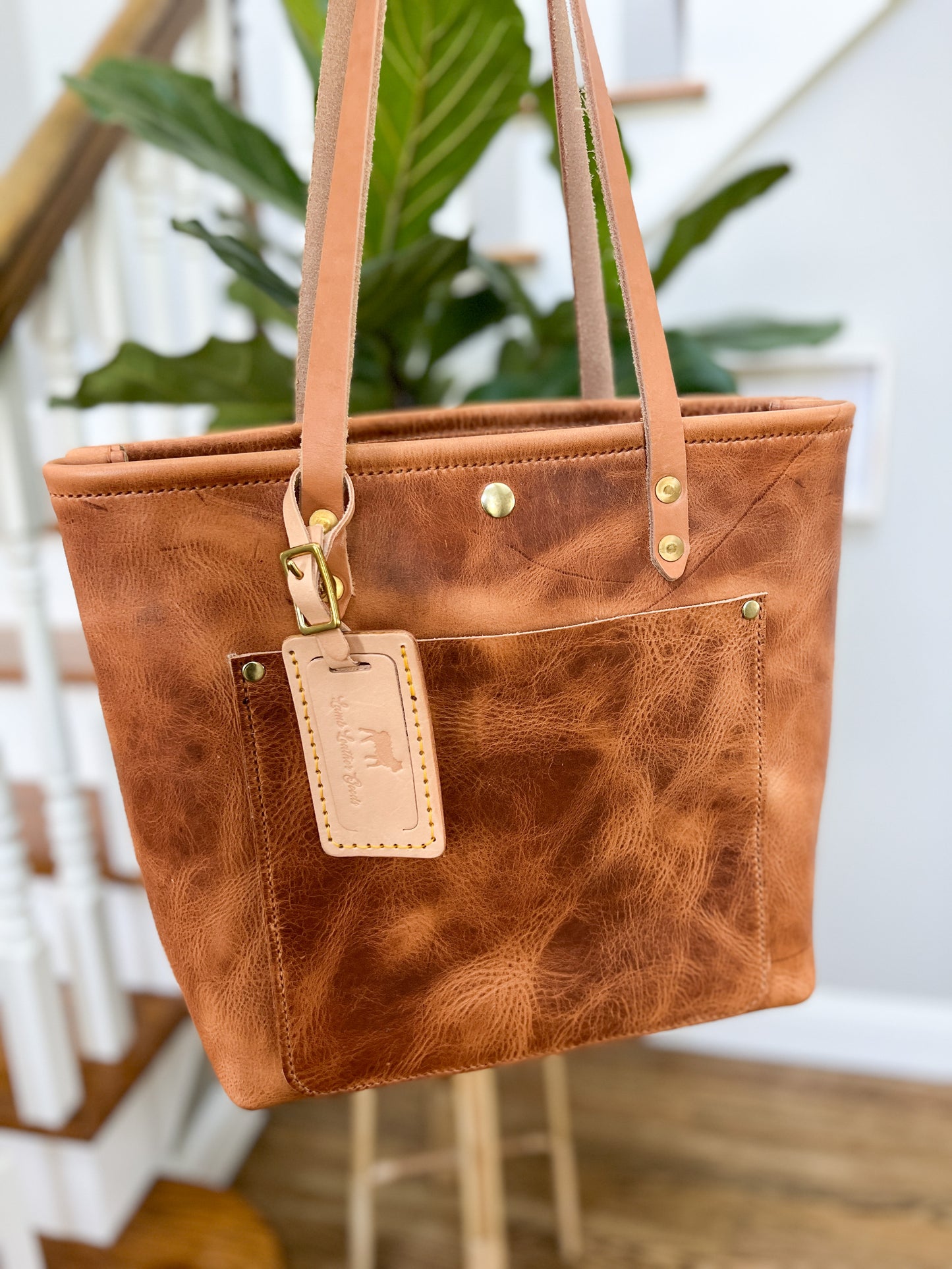 Classic Tote in Horween Natural Derby