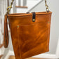 Bennett Bucket in Horween Butterscotch Full Grain Leather