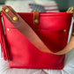 Bennett “shorty” Bucket in Ruby Vachetta