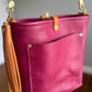 Bennett Bucket in Vachetta Lilac