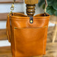 Bennett Bucket in Golden Honey Full Grain Leather