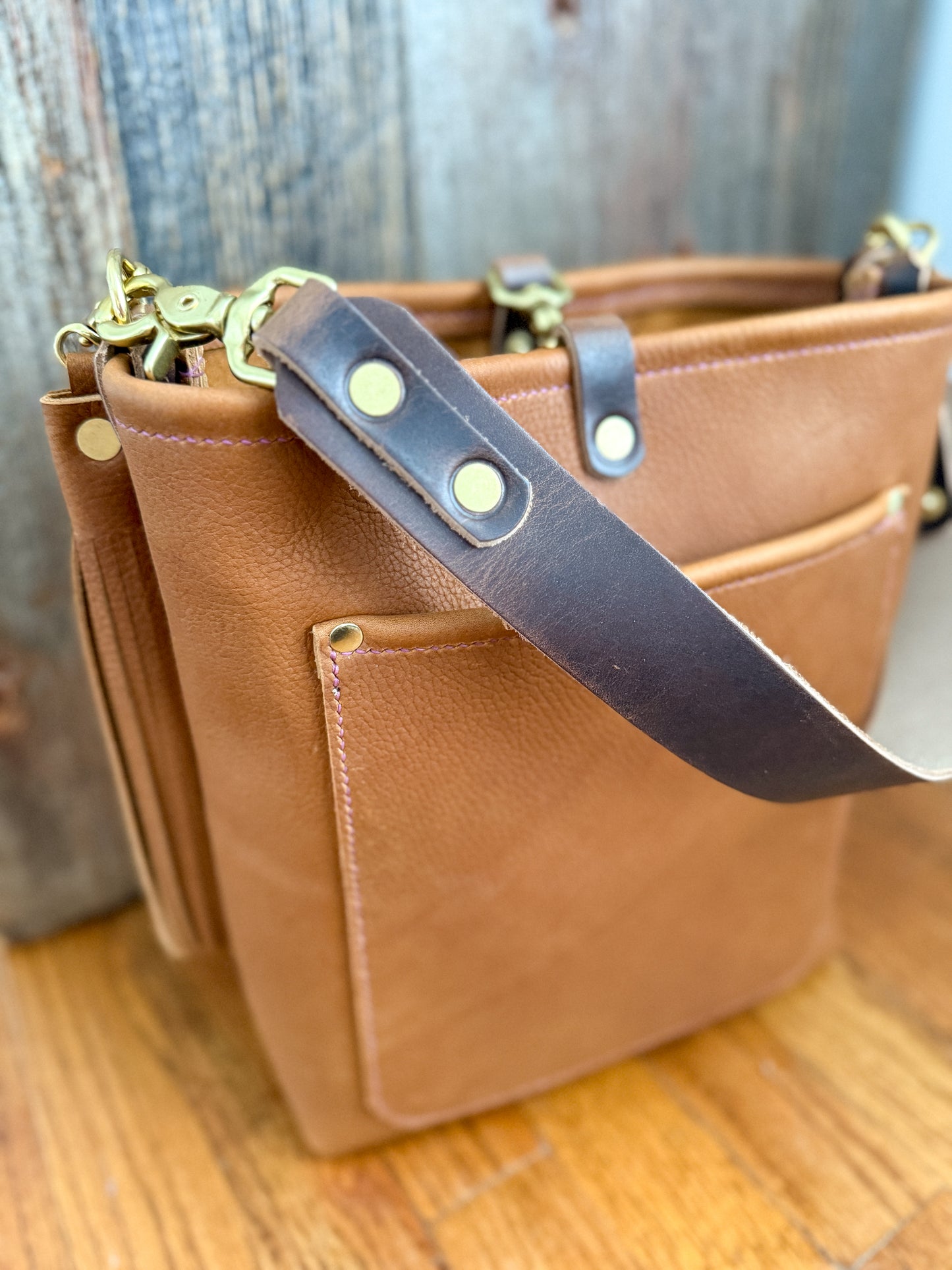 Bennett Bucket in Coffee Kodiak
