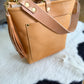 Bennett Bucket in Natural Vachetta (non-milled)