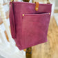 Bennett Bucket in Electric Pink Full Grain Leather