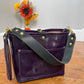Bennett “shorty” Bucket in Eggplant Cuoio Italian Leather