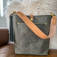 Bennett Bucket in Seagrass Derby Horween
