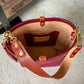 Bennett Bucket in Mulberry Veg Tan Italian Leather