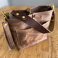 Bennett “shorty” Bucket in Horween Krypto Vetiver Leather