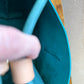 Bennett Bucket in Aqua Pearl Horween