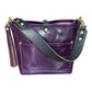 Bennett “shorty” Bucket in Eggplant Cuoio Italian Leather