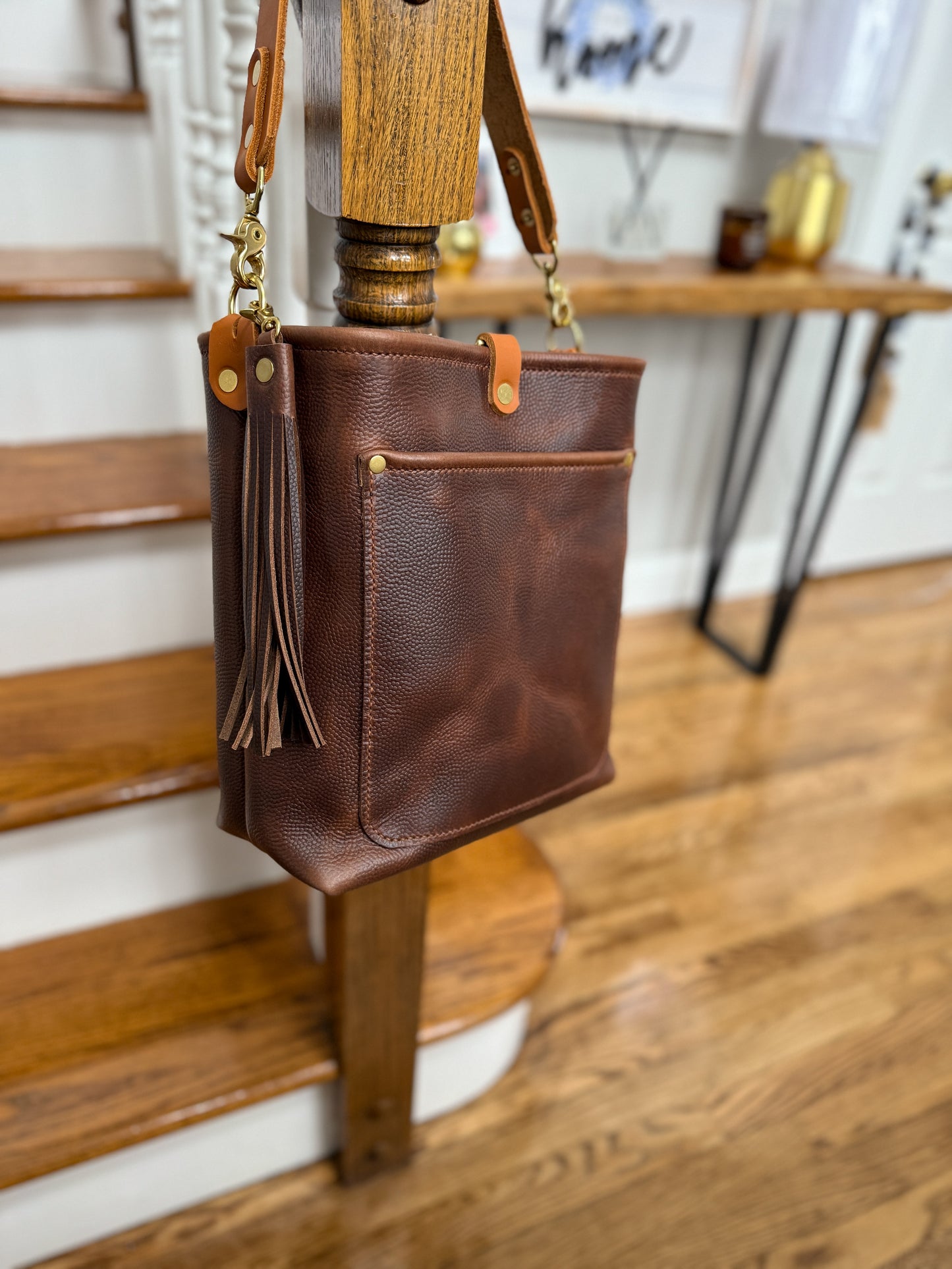Bennett Bucket in Horween Football Limited Edition