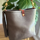 Hobo Bucket in Elephant Vachetta