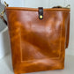 Bennett Bucket in Horween Butterscotch Full Grain Leather