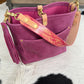 Bennett “shorty” Bucket in Electric Pink Full Grain Leather