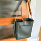 Bennett Bucket in Evergreen Vachetta
