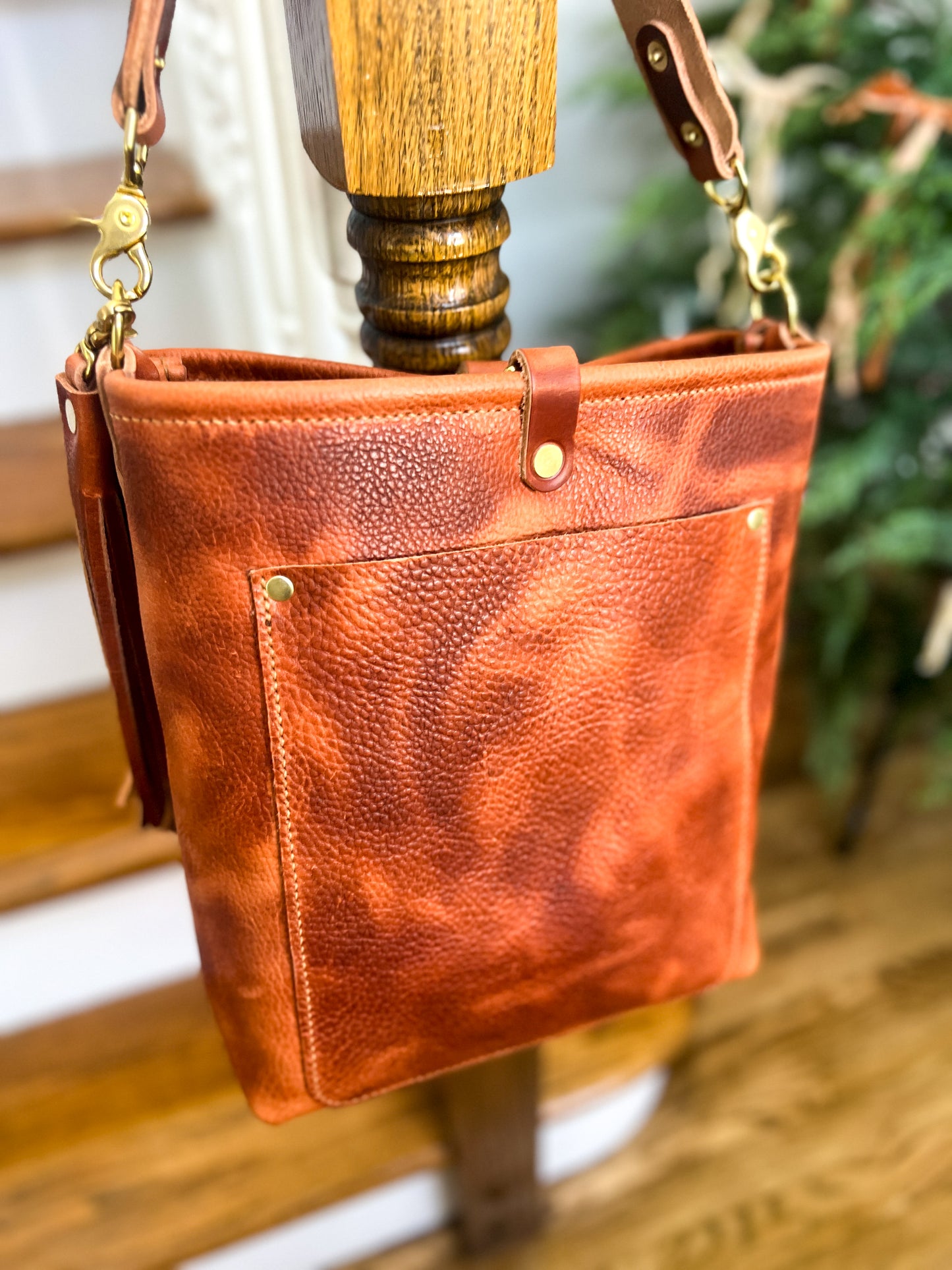 Bennett Bucket in Horween English Tan Derby-Special Edition