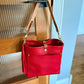 Bennett “shorty” Bucket in Ruby Vachetta