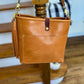 Bennett “shorty” Bucket in Premium Saddle