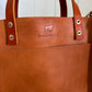 Medium Brookie Tote in Premium Saddle