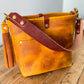 Bennett “shorty” Bucket in Yellowstone Italian Vegetable Tan