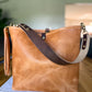 Hobo Bucket in Light Natural Horween Derby