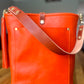 Bennett Bucket in Mandarin Vachetta