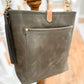 Bennett Bucket in Seagrass Derby Horween
