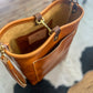 Bennett Bucket in Horween Butterscotch Full Grain Leather