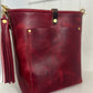 Bennett Bucket in Russet Horween Derby Leather
