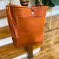 Bennett Bucket in Full Grain Cypress Leather