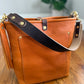 Bennett Bucket in Ginger Vachetta